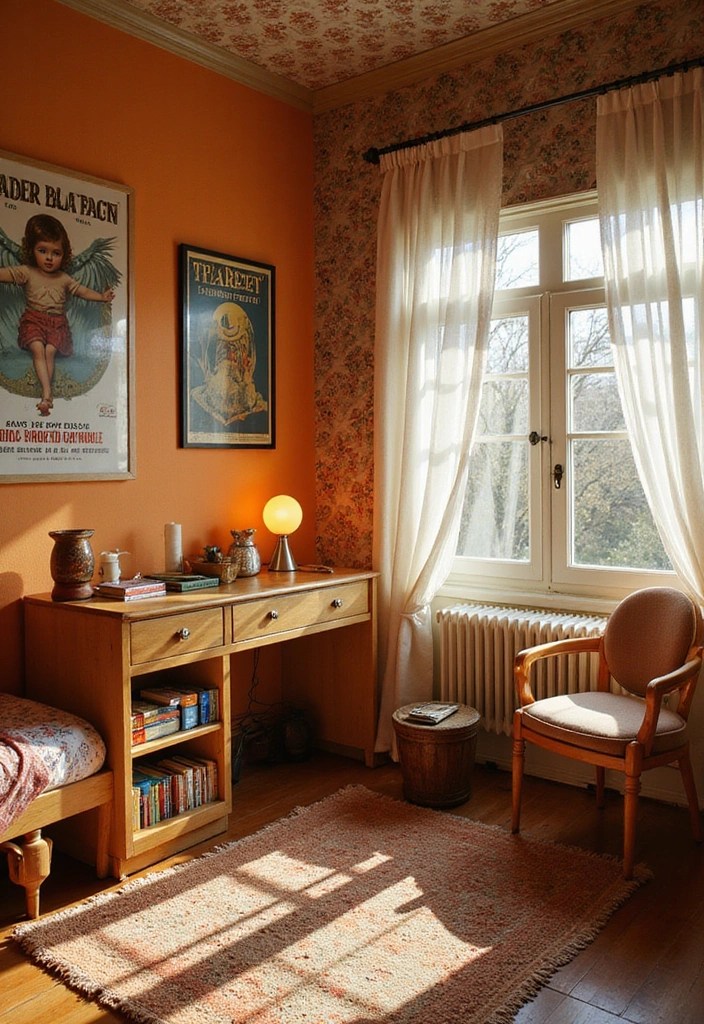 20 Kids Room Ideas That'll Make Your Little One Jump for Joy (Especially #14!) - 11. Retro Vintage Vibes