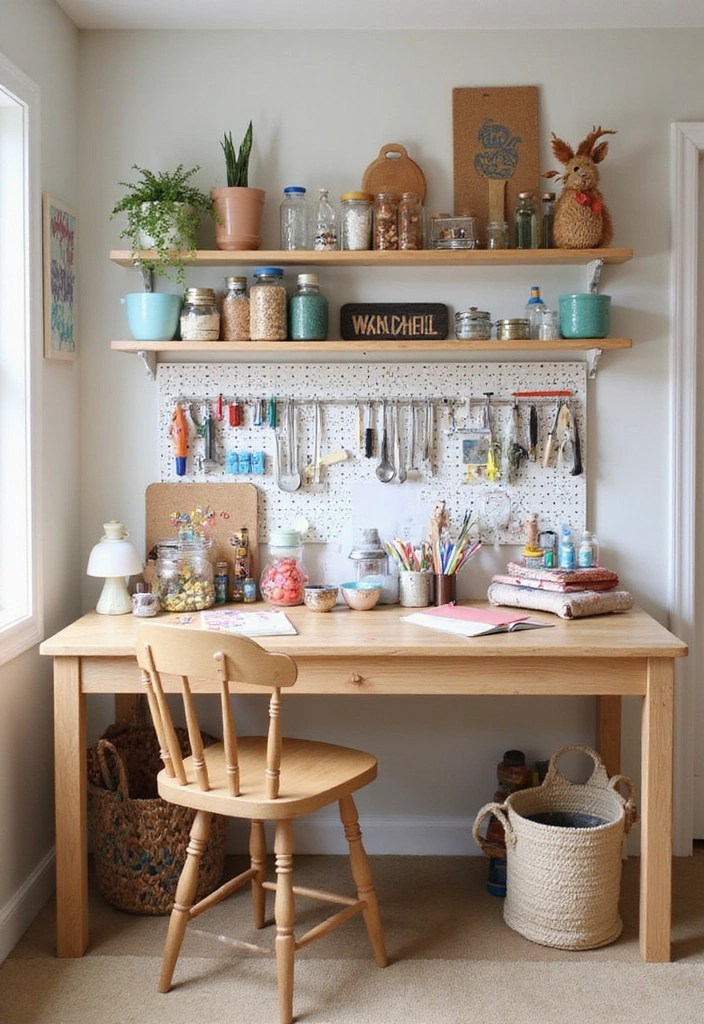 20 Kids Room Ideas That'll Make Your Little One Jump for Joy (Especially #14!) - 15. Creative DIY Corner