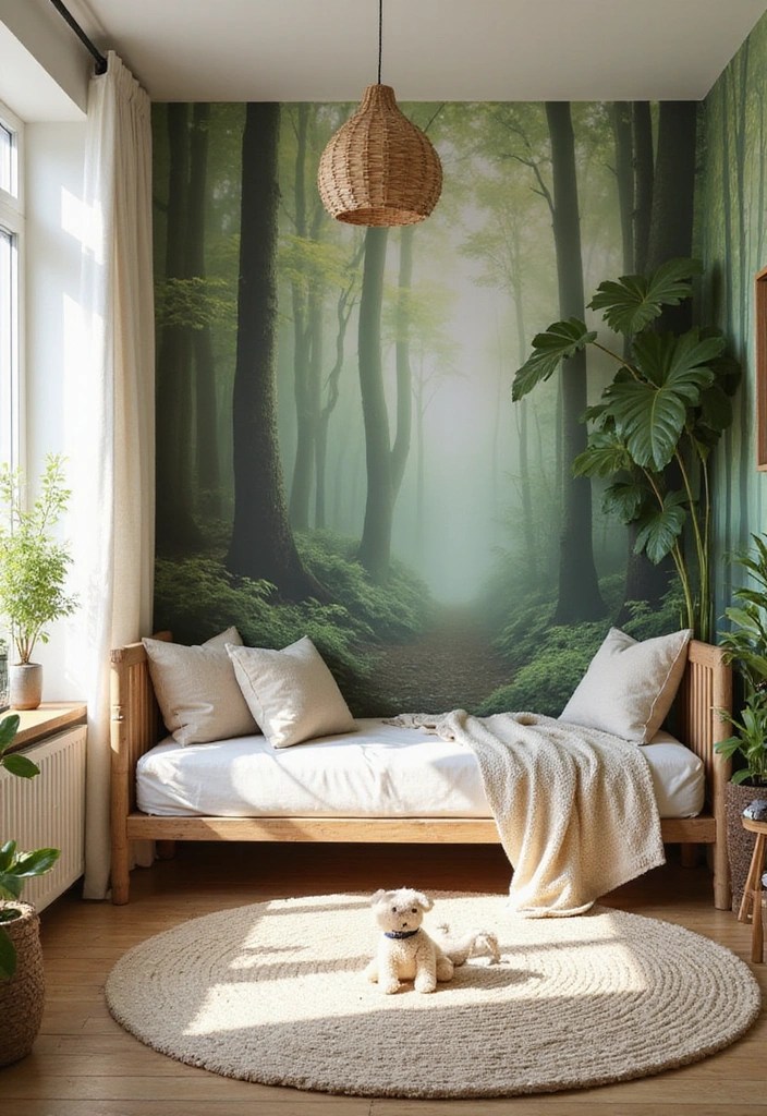 20 Kids Room Ideas That'll Make Your Little One Jump for Joy (Especially #14!) - 17. Nature-Inspired Design