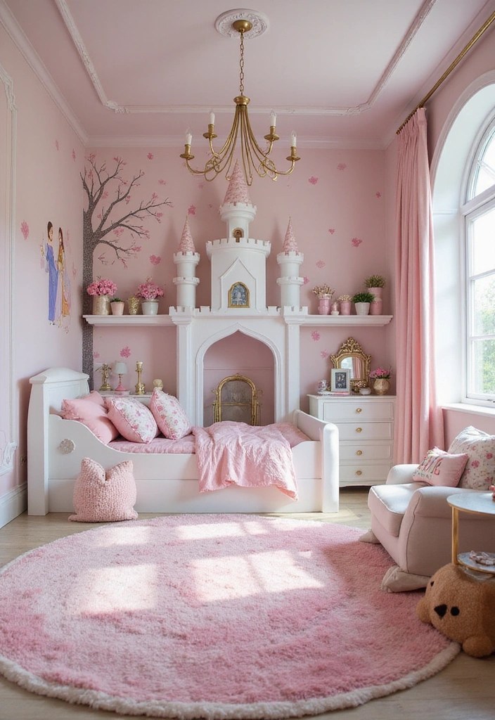20 Kids Room Ideas That'll Make Your Little One Jump for Joy (Especially #14!) - 6. Fairytale Castle Retreat