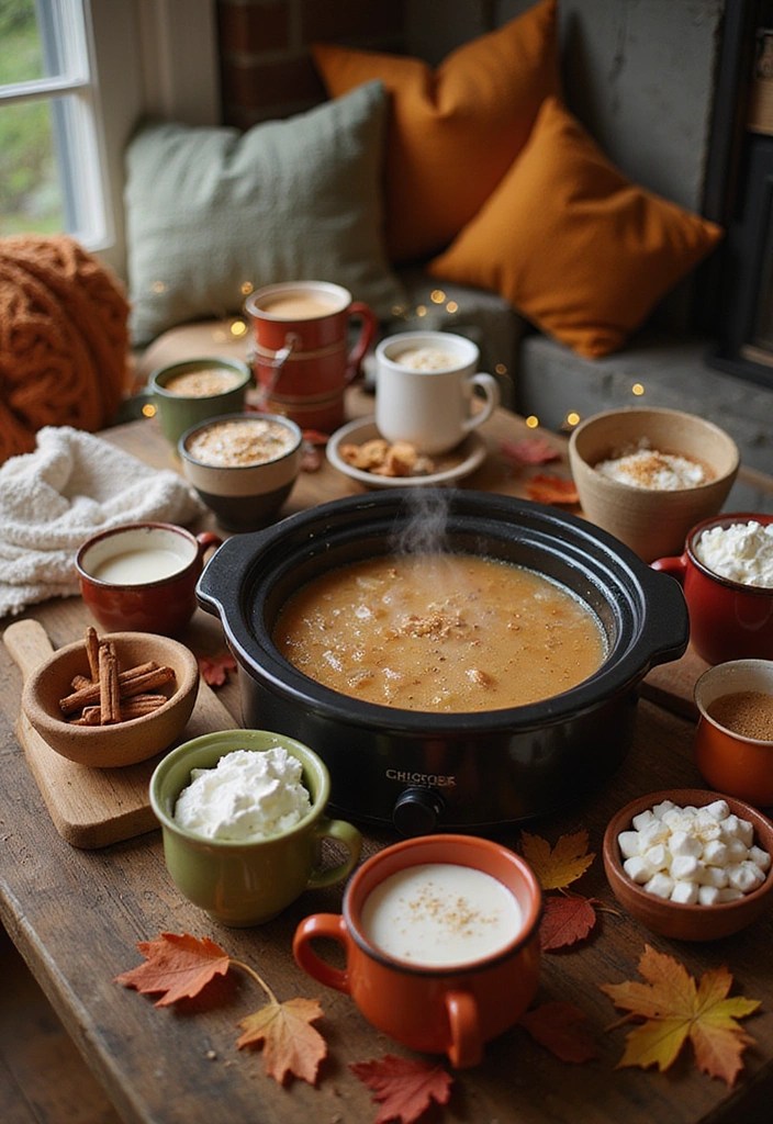 10 Cozy Nesting Party Inspirations to Make Every Guest Feel at Home! - 1. Warm Drinks Station