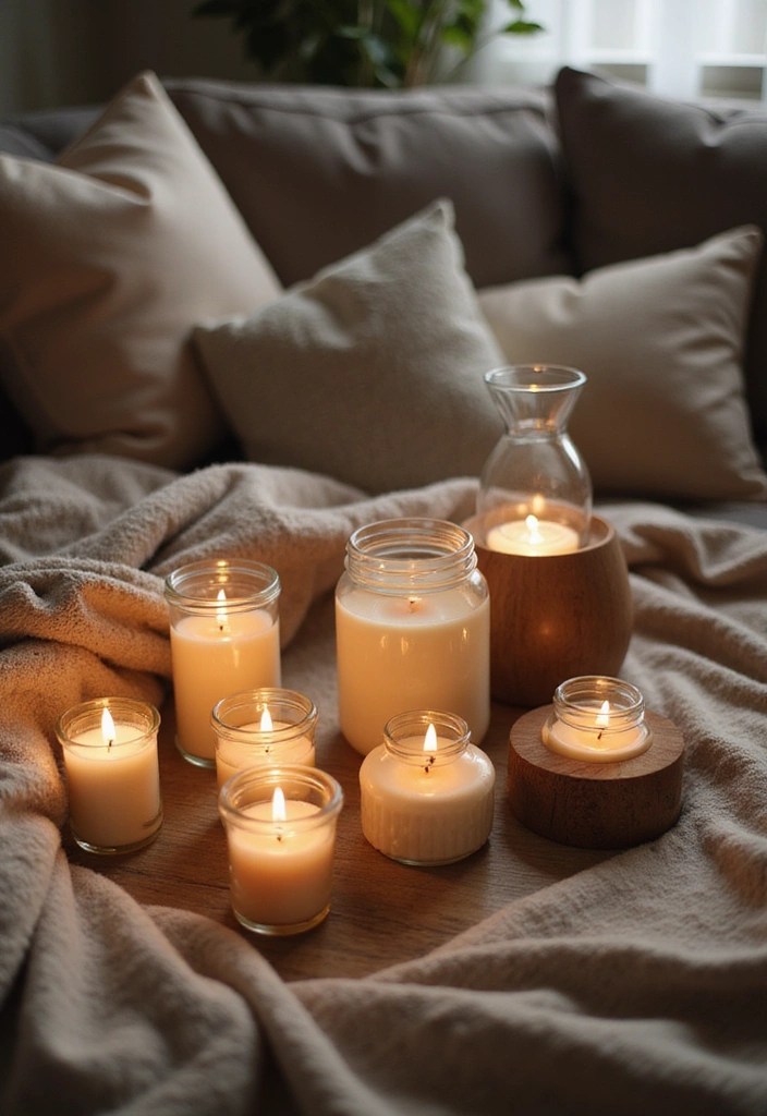 10 Cozy Nesting Party Inspirations to Make Every Guest Feel at Home! - 3. Scented Candles and Incense