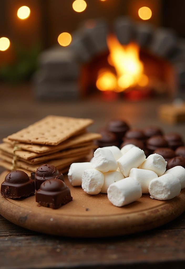 10 Cozy Nesting Party Inspirations to Make Every Guest Feel at Home! - 6. DIY S'mores Station