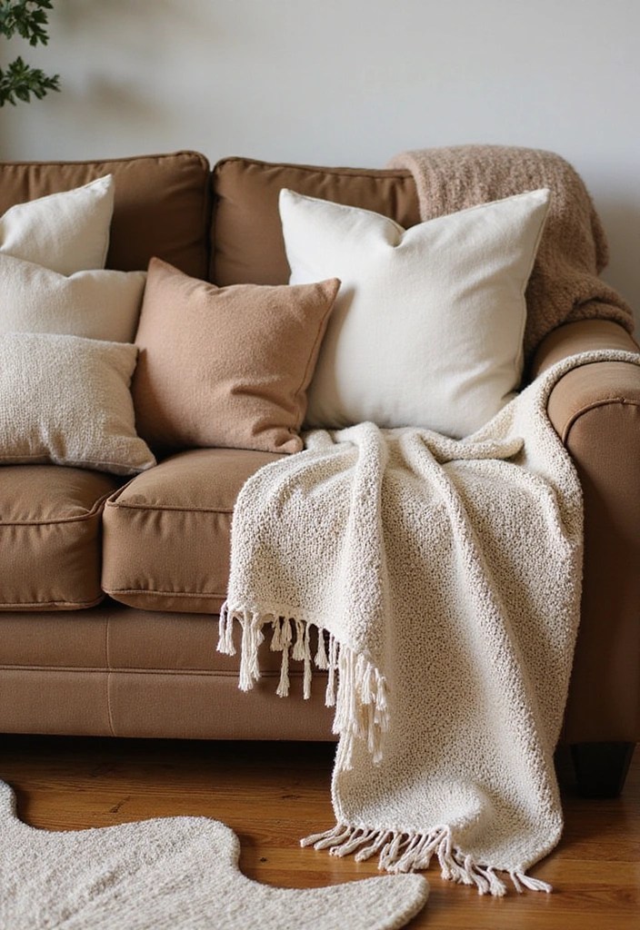 13 DIY Green Farmhouse Decor Projects That’ll Transform Your Home on a Budget! - 13. Cozy Throw Blankets