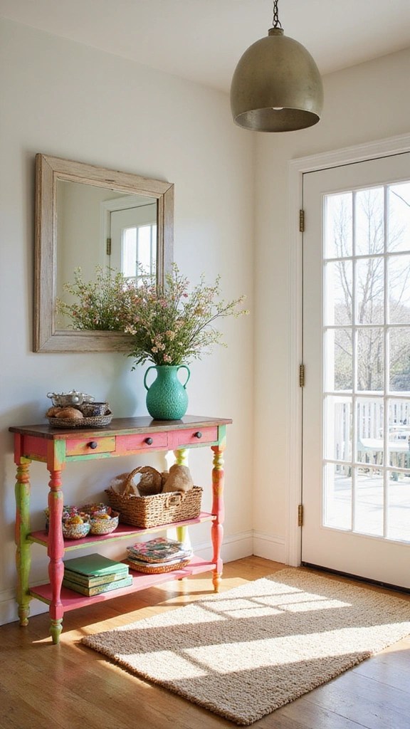 15 Spring Decor Ideas That Will Refresh Your Home - 13. Create a Spring-inspired Entryway