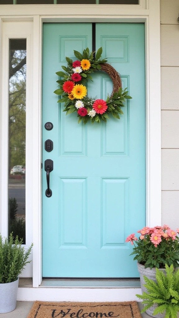 15 Spring Decor Ideas That Will Refresh Your Home - 7. DIY Spring Wreaths for Your Door