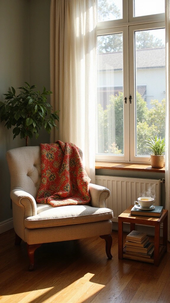 15 Spring Decor Ideas That Will Refresh Your Home - 9. Create a Cozy Reading Nook