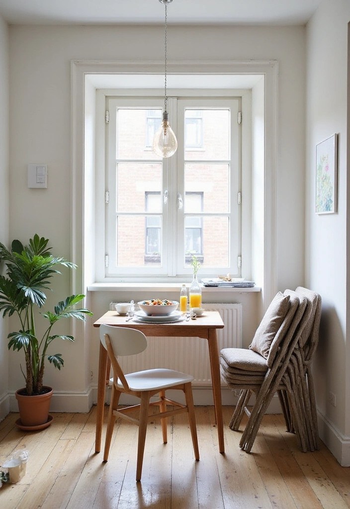 19 Clever Storage Solutions to Maximize Small Studio Apartments (You Won't Believe #5!) - 10. Foldable and Stackable Furniture