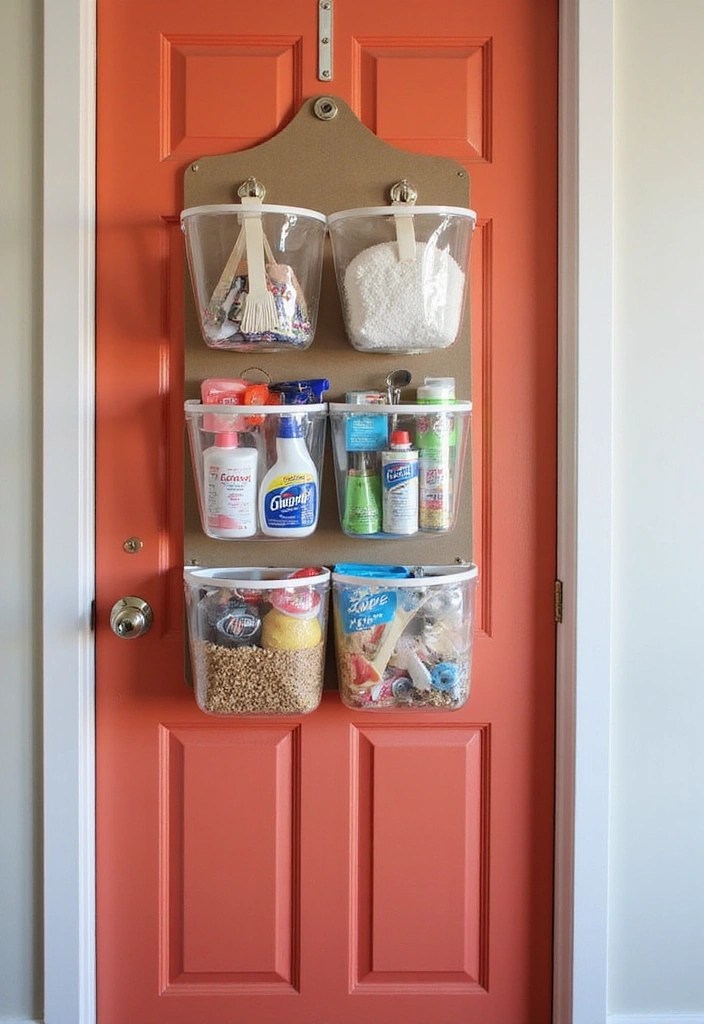 19 Clever Storage Solutions to Maximize Small Studio Apartments (You Won't Believe #5!) - 4. Over-the-Door Organizers