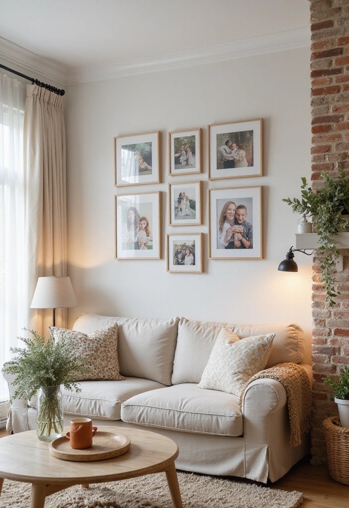 21 Living Room Decor Tips That'll Make Your Guests Go 'WOW!' - 13. Personalize with Family Photos