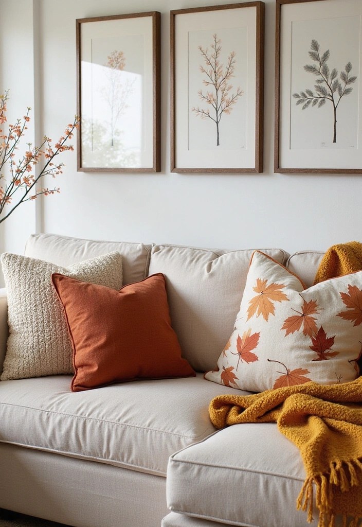 21 Living Room Decor Tips That'll Make Your Guests Go 'WOW!' - 19. Incorporate Seasonal Decor