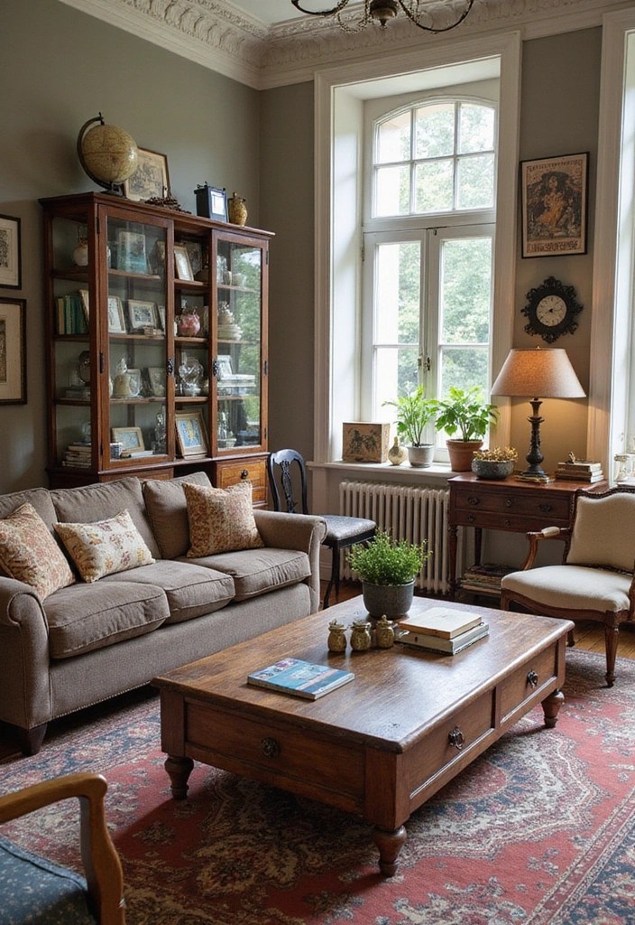 21 Living Room Decor Tips That'll Make Your Guests Go 'WOW!' - 7. Mix Old and New Decor