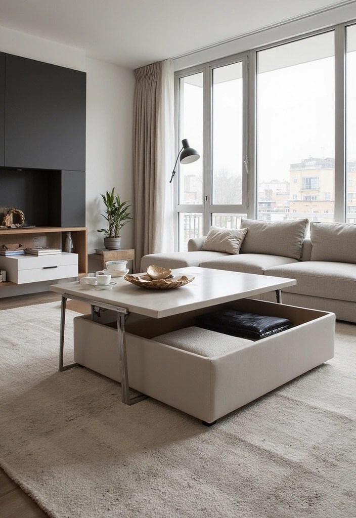 21 Living Room Decor Tips That'll Make Your Guests Go 'WOW!' - 8. Utilize Multi-functional Furniture