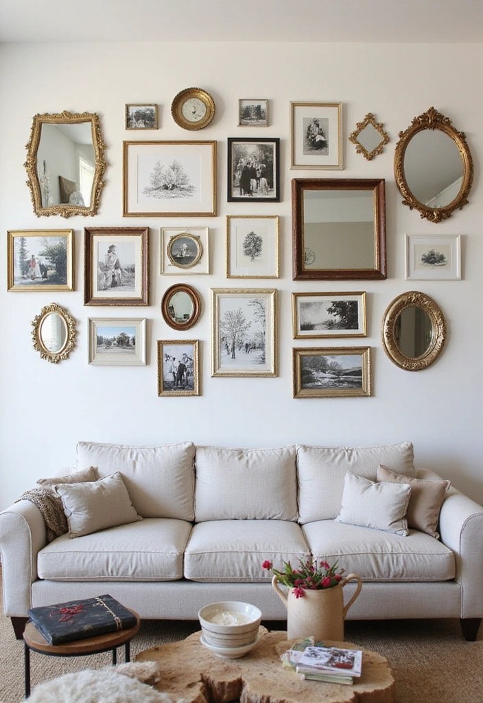 21 Living Room Decor Tips That'll Make Your Guests Go 'WOW!' - 9. Create a Gallery Wall