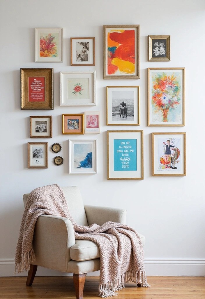 5 Simple Home Upgrades You Can DIY This Week (Transform Your Space Instantly!) - 4. Add Personal Art Pieces
