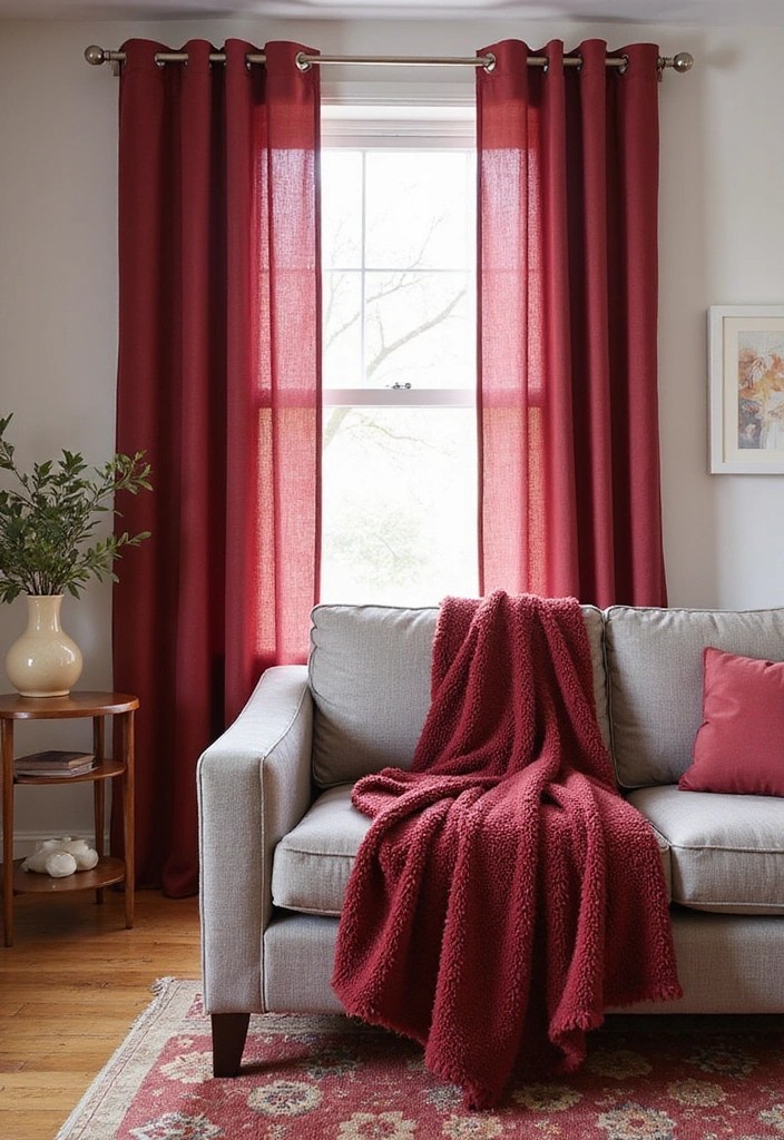 7 Cherry Code Decor Ideas That Will Inspire Your Next Home Makeover! - 2. Cherry-Infused Textiles