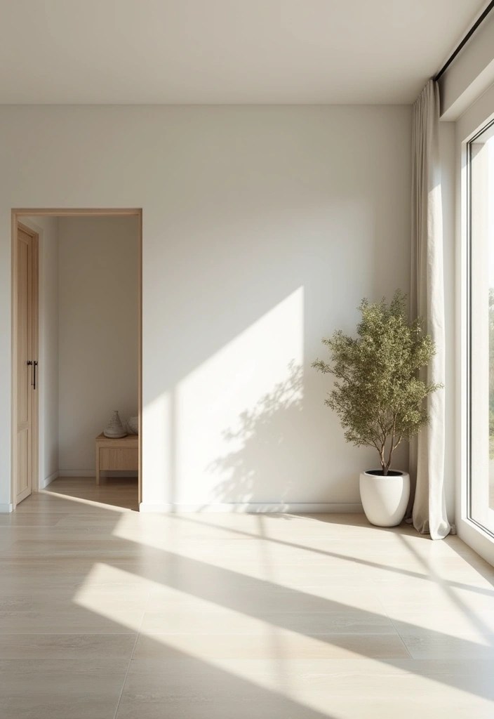 15 Minimalist Entryways That Feel Inviting - 15. Embrace Open Space