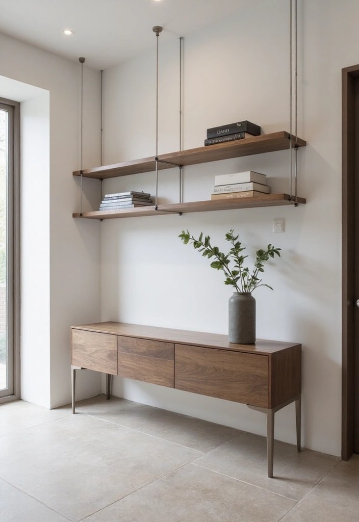 15 Minimalist Entryways That Feel Inviting - 3. Functional Yet Stylish Storage