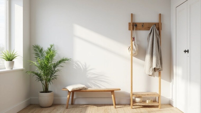 15 Minimalist Entryways That Feel&nbsp;Inviting