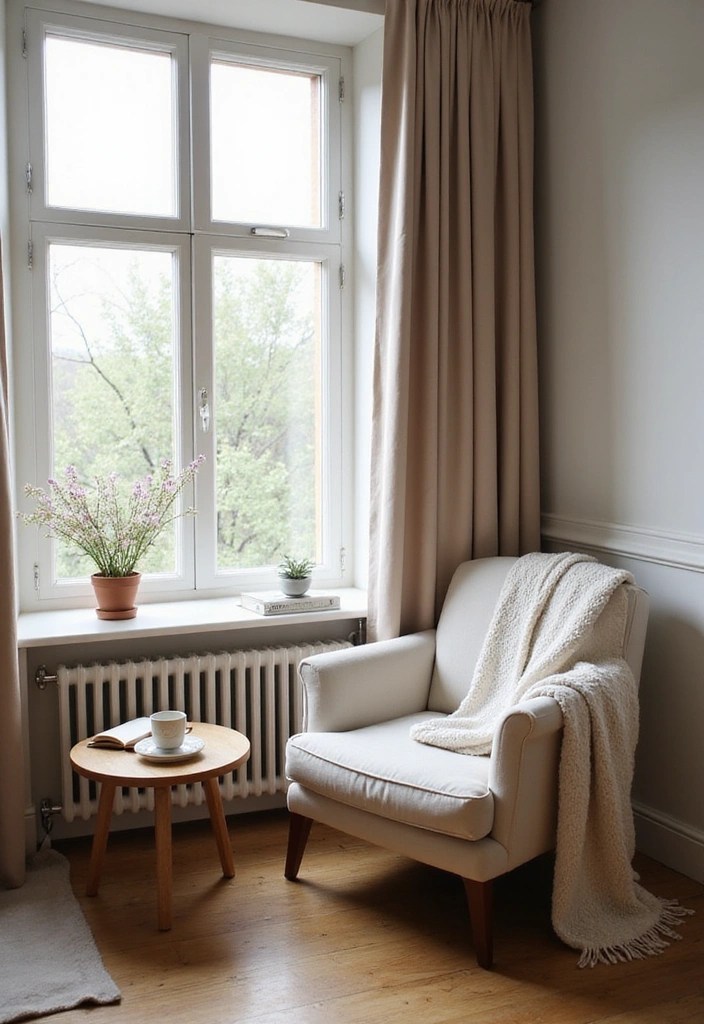 Cottagecore-Inspired Spaces That Still Feel Clean & Minimal - 10. Cozy Reading Nooks