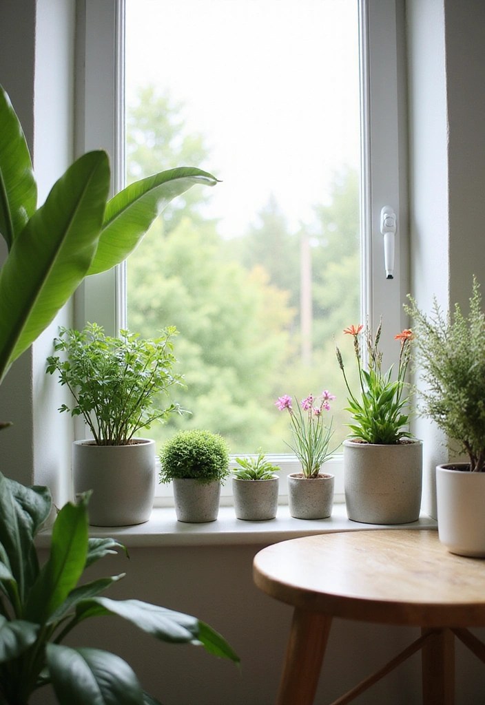 Cottagecore-Inspired Spaces That Still Feel Clean & Minimal - 2. Greenery as Decor