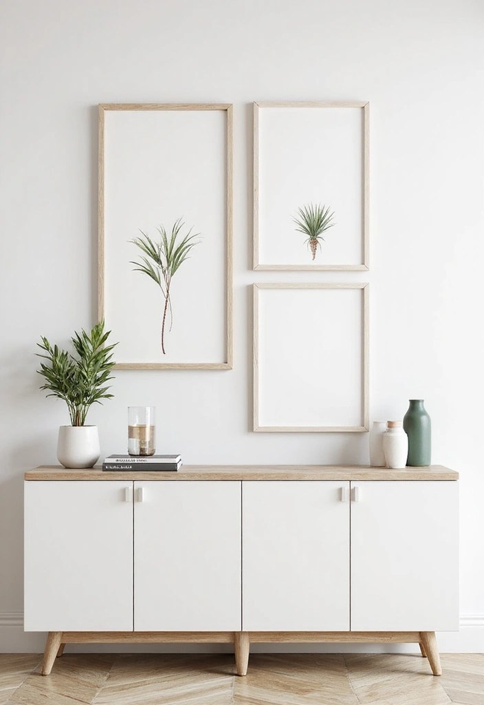 Cottagecore-Inspired Spaces That Still Feel Clean & Minimal - 4. Minimalist Wall Art