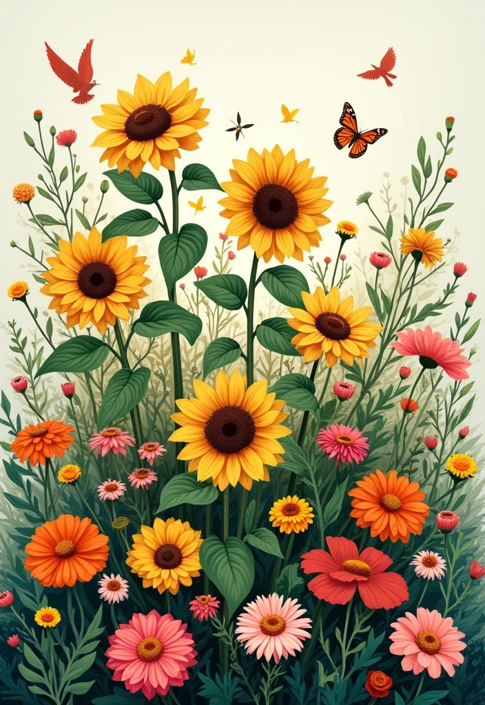 Discover the Joy of Chaos Gardening: 9 Tips for a Thriving Wild Garden! - 2. Mix and Match Plant Varieties