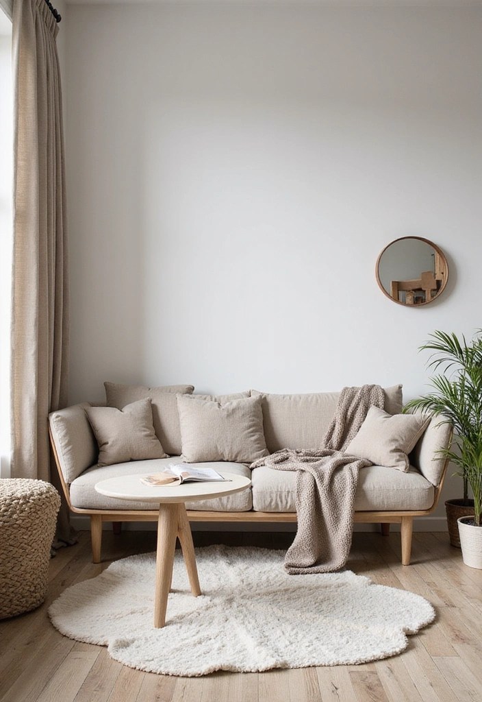 Step By Step Guide: Same Room, Different Style - Transform Your Space! - 11. Scandinavian Simplicity for Cozy Minimalism
