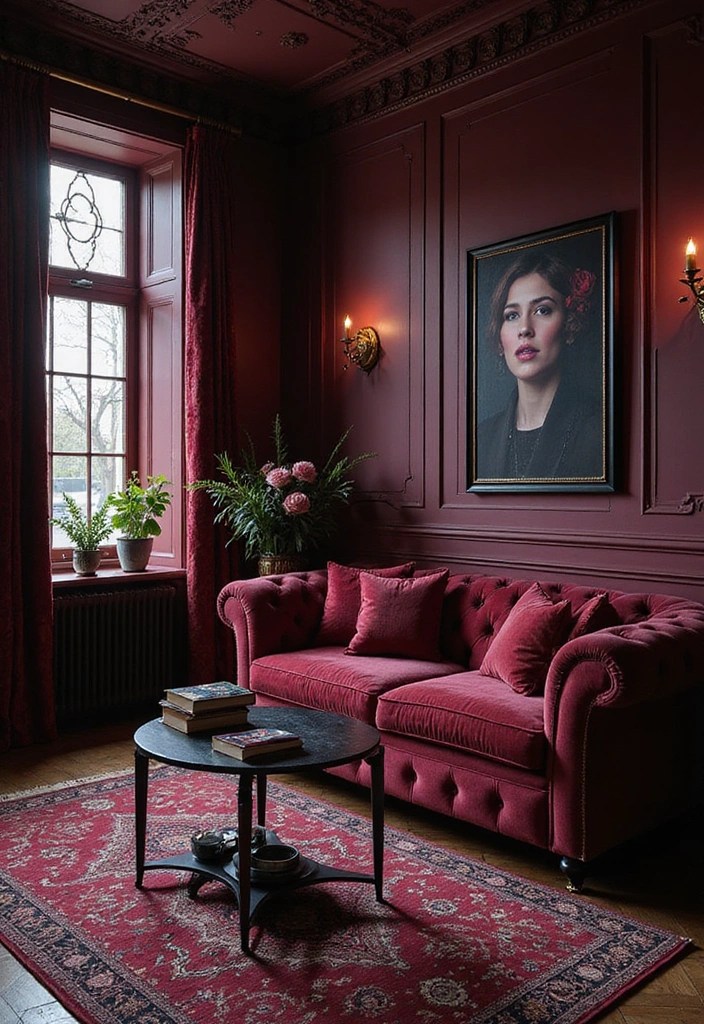 Step By Step Guide: Same Room, Different Style - Transform Your Space! - 15. Gothic Elegance for Dramatic Spaces