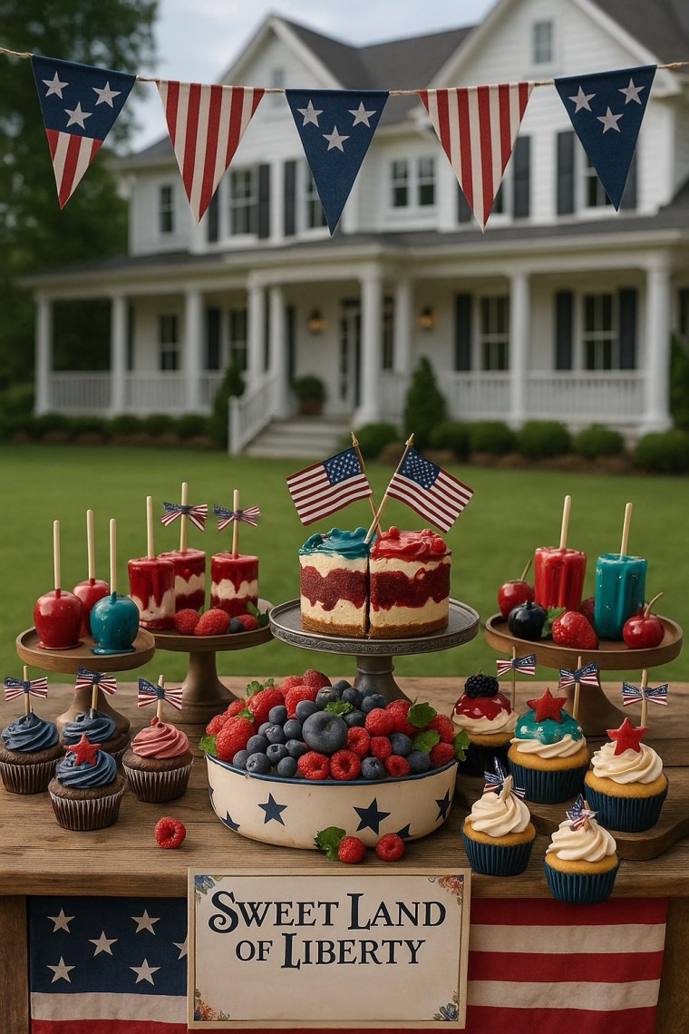 🎇 4th of July Tablescape & Snack Ideas
