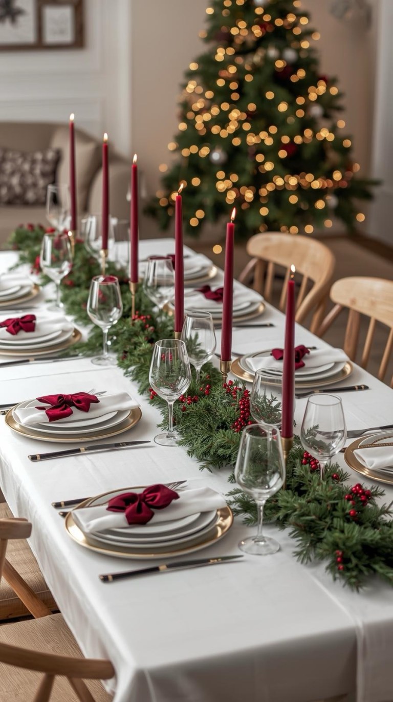 🎄 18 Stunning Christmas Tablescapes to Inspire Your Holiday Hosting ...